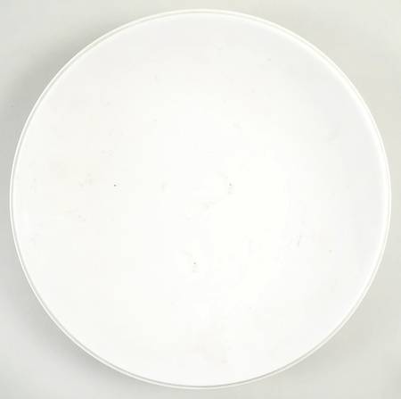 Ubiquity Cream Accent Luncheon Plate