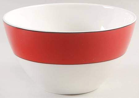 Rutherford Circle Red Soup/Cereal Bowl by Lenox