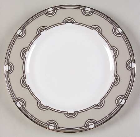 Corona Grove Platinum Salad Plate