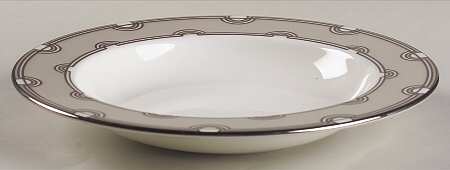 Corona Grove Platinum 9" Soup/Pasta Bowl