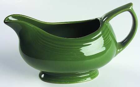 Concentrix Hunter Green Gravy Boat