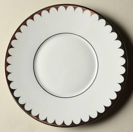 Aegean Platinum Saucer