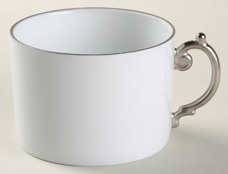 Aegean Platinum Flat Cup