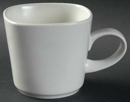 Frost White (Square) Flat Cup