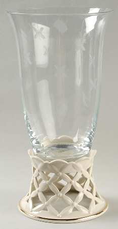 Garden Lights (2 Piece) Glassware Hurricane Lamp