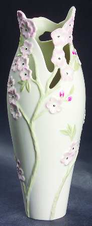 Cherry Blossom 8" Bud Vase