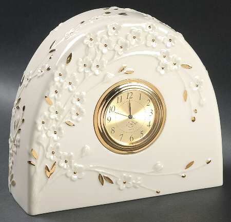 Cherry Blossom Mantel Clock