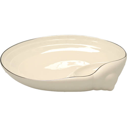 Sea, Sand and Sky Ivory 1 Piece Chip & Dip