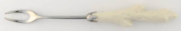 Sea, Sand and Sky Ivory Shrimp Fork