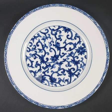 Mandarin Blue 12" Chop Plate (Round Platter)