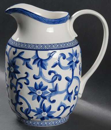 Mandarin Blue 96 Oz Pitcher