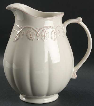 Vintage Vine Cream 96 Oz Pitcher