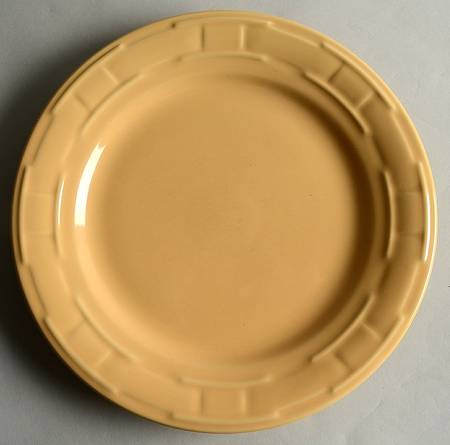 Woven Traditions Butternut Dinner Plate