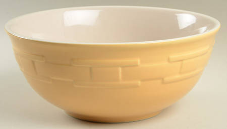 Woven Traditions Butternut 11" Round Serving Bowl