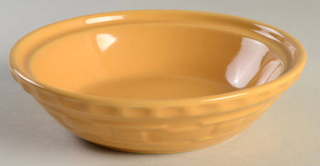 Woven Traditions Butternut 7" Pie Baking Plate