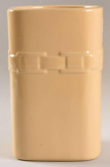 Woven Traditions Butternut Large Square Canister No Lid