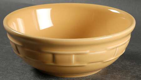 Woven Traditions Butternut Coupe Cereal Bowl