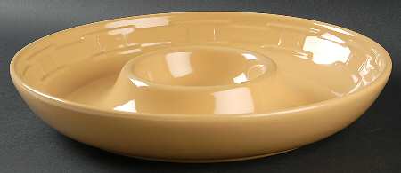 Woven Traditions Butternut 1 Piece Chip & Dip