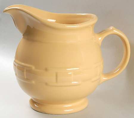 Woven Traditions Butternut 64 Oz Pitcher