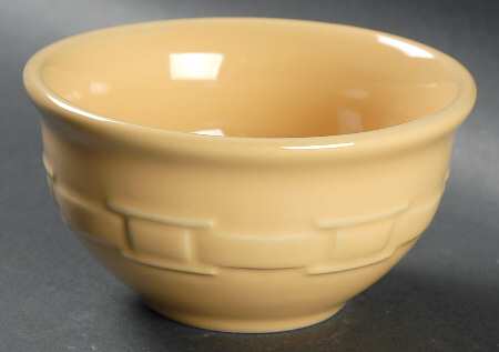 Woven Traditions Butternut Dessert Bowl