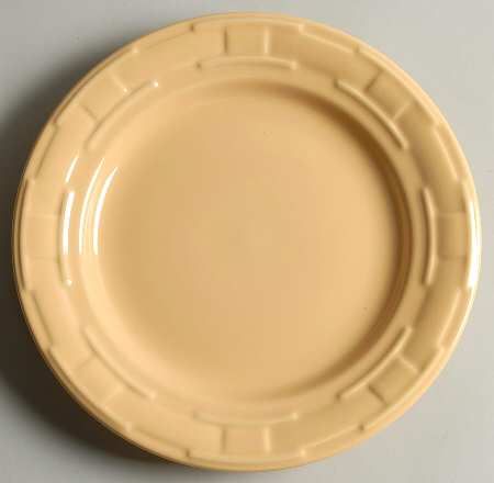 Woven Traditions Butternut Luncheon Plate