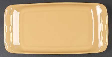 Woven Traditions Butternut Appetizer Tray/Plate
