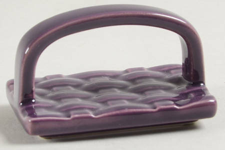 Woven Traditions Eggplant Lid for Trinket Box