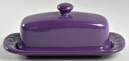 Woven Traditions Eggplant 1/4 Lb Covered Butter