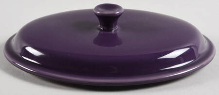 Woven Traditions Eggplant Lid for 20 Oz Small Oval Casserole