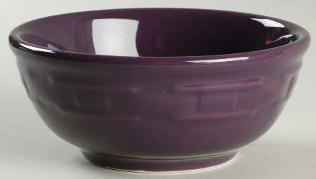 Woven Traditions Eggplant 5" All Purpose Bowl