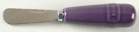 Woven Traditions Eggplant Individual Spreader