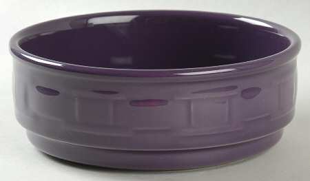 Woven Traditions Eggplant Soup/Cereal Bowl