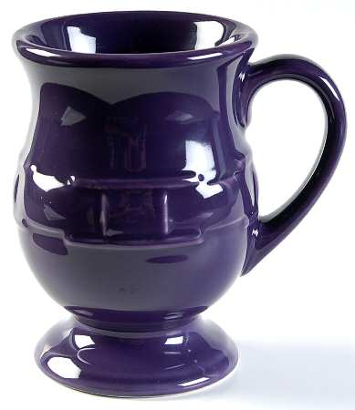 Woven Traditions Eggplant Mug