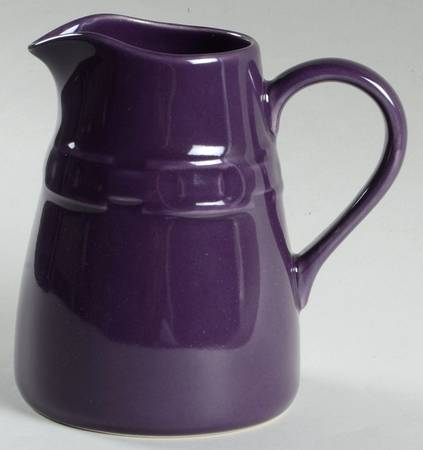 Woven Traditions Eggplant Creamer