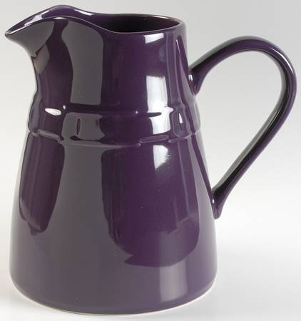 Woven Traditions Eggplant 88 Oz Pitcher