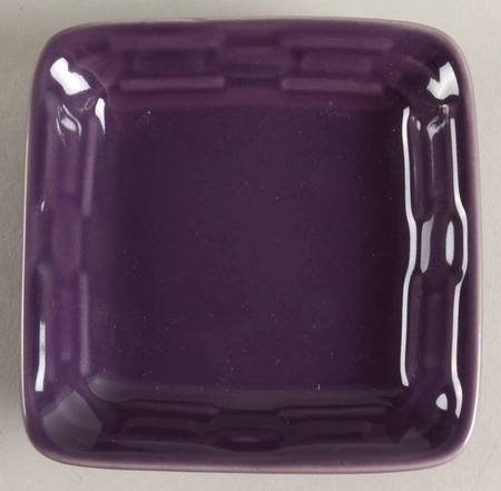 Woven Traditions Eggplant Individual Dip Dish