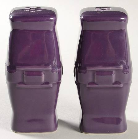 Woven Traditions Eggplant Salt & Pepper Set