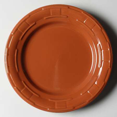 Woven Traditions Spice Luncheon Plate