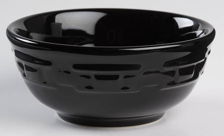 Woven Traditions Ebony Coupe Cereal Bowl