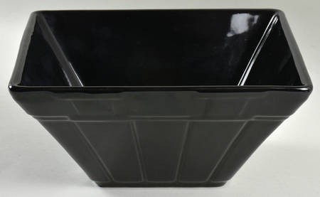 Woven Traditions Ebony 9" Square Vegetable Bowl