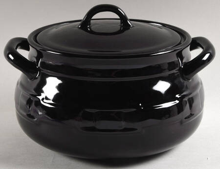 Woven Traditions Ebony Tureen &  Lid