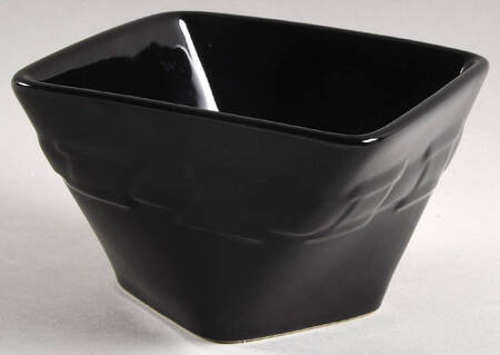 Woven Traditions Ebony 5" Square Vegetable Bowl