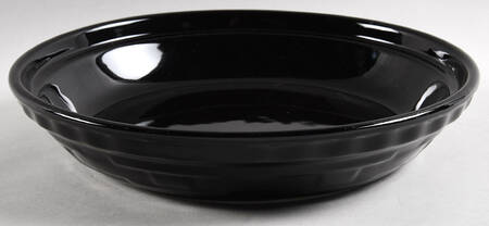 Woven Traditions Ebony 10" Pie Baking Plate