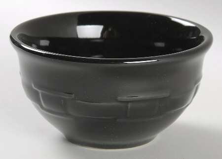 Woven Traditions Ebony Dessert Bowl