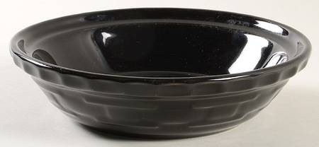 Woven Traditions Ebony 7" Pie Baking Plate