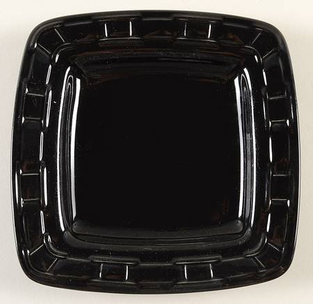 Woven Traditions Ebony Square Bread & Butter Plate