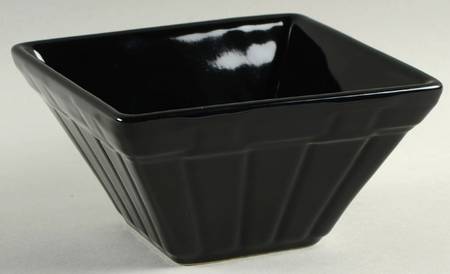 Woven Traditions Ebony 5" Square Vegetable Bowl