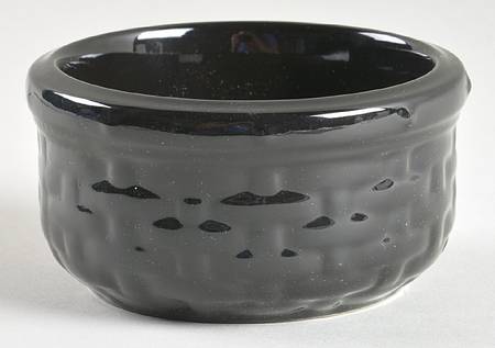 Woven Reflections Ebony Custard Cup