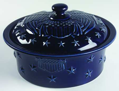 American Eagle 1.5 Qt Round Covered Casserole