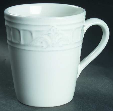 Trellis White Mug